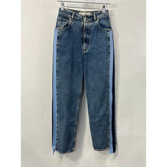 Golden Goose Deluxe Brand Cotton Venezia Denim Straight Jeans Blue Size 26 - Picture 1 of 4